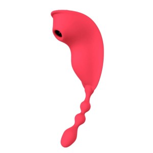 Sugador Vibratório de Calcinha com Estimulador de Ânus e Aplicativo