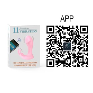Estimulador de Clitóris com Penetração Controlado por Aplicativo           