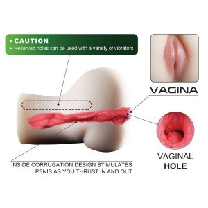 Masturbador Realístico Formato de Bunda Vagina